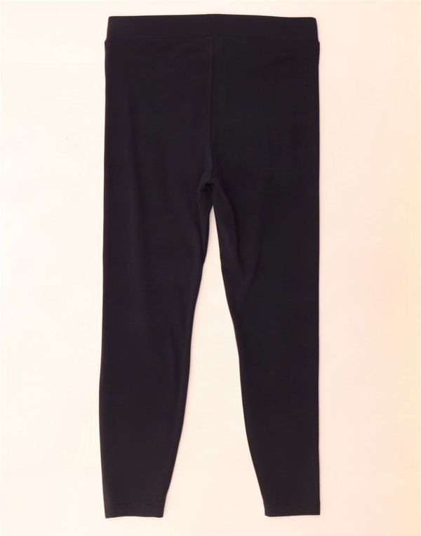 Leggings grafici da donna Tommy Hilfiger UK 14 Large Blu Navy Colourblock