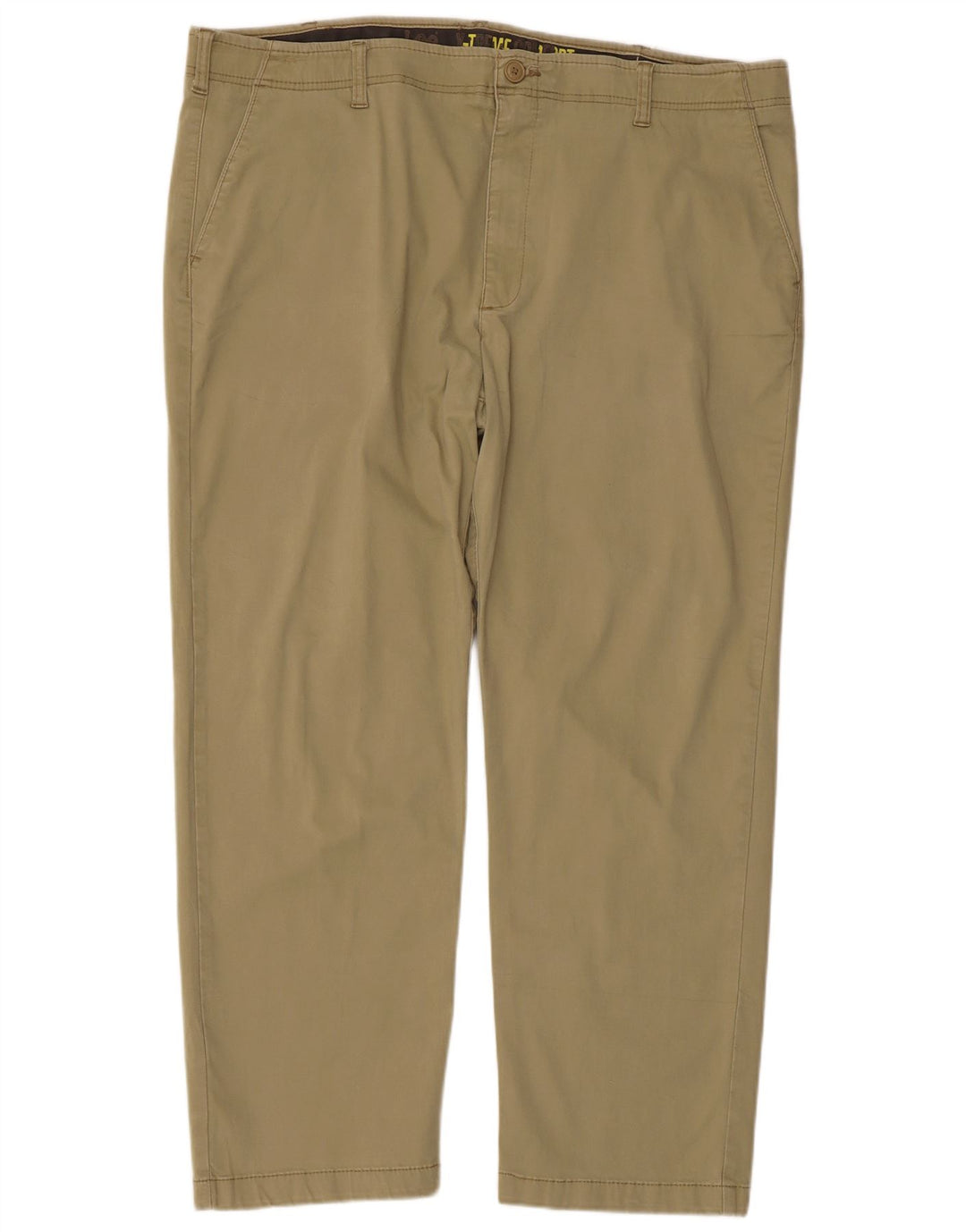 Pantaloni chino dritti LEE X-treme Comfort da uomo W44 L30 cotone kaki