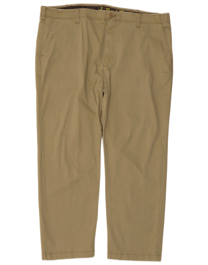 Pantaloni chino dritti LEE X-treme Comfort da uomo W44 L30 cotone kaki