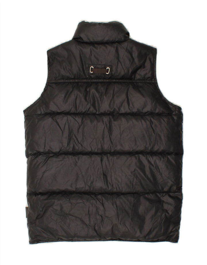 CHAMPION Girls Padded Gilet 11-12 Years Large  Black Polyester Vintage Champion and Second-Hand Champion from Messina Hembry 