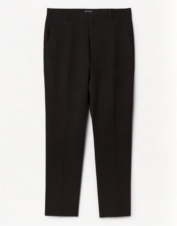 Pantaloni casual slim da donna Topshop UK 8 Small W26 L29 poliestere nero
