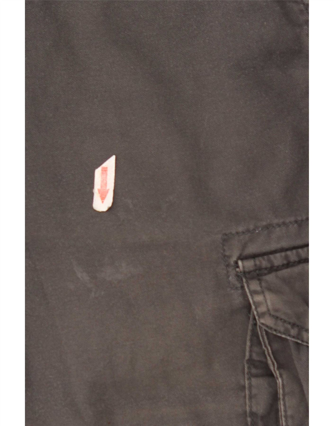 Pantaloncini cargo da uomo Nike W34 Large in cotone grigio