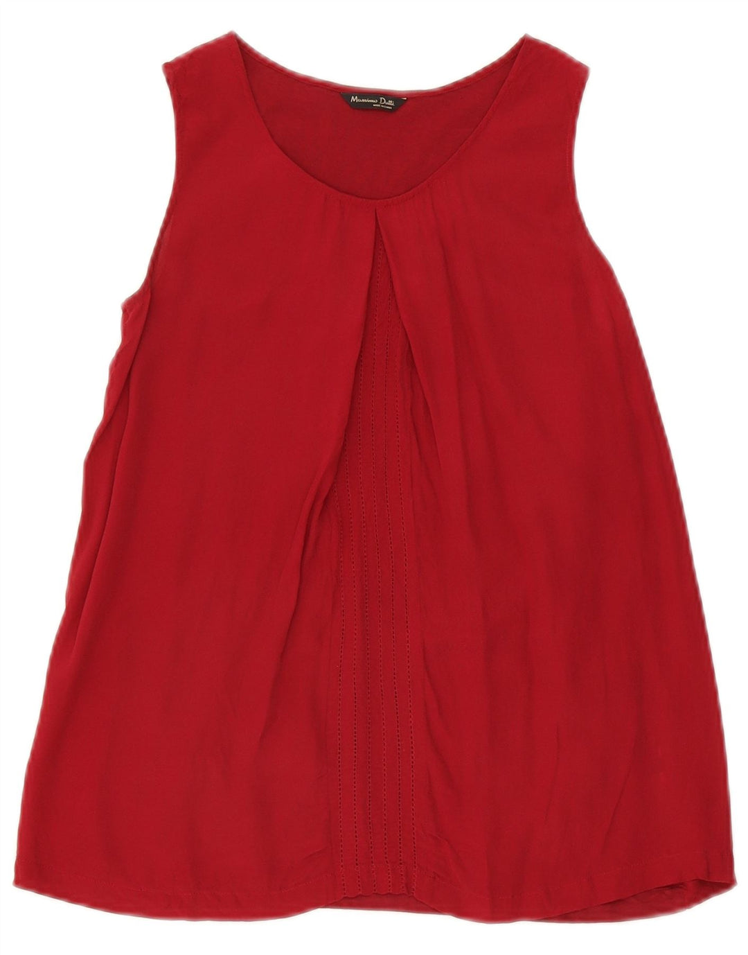 Camicetta senza maniche da donna Massimo Dutti UK 10 Small Rosso
