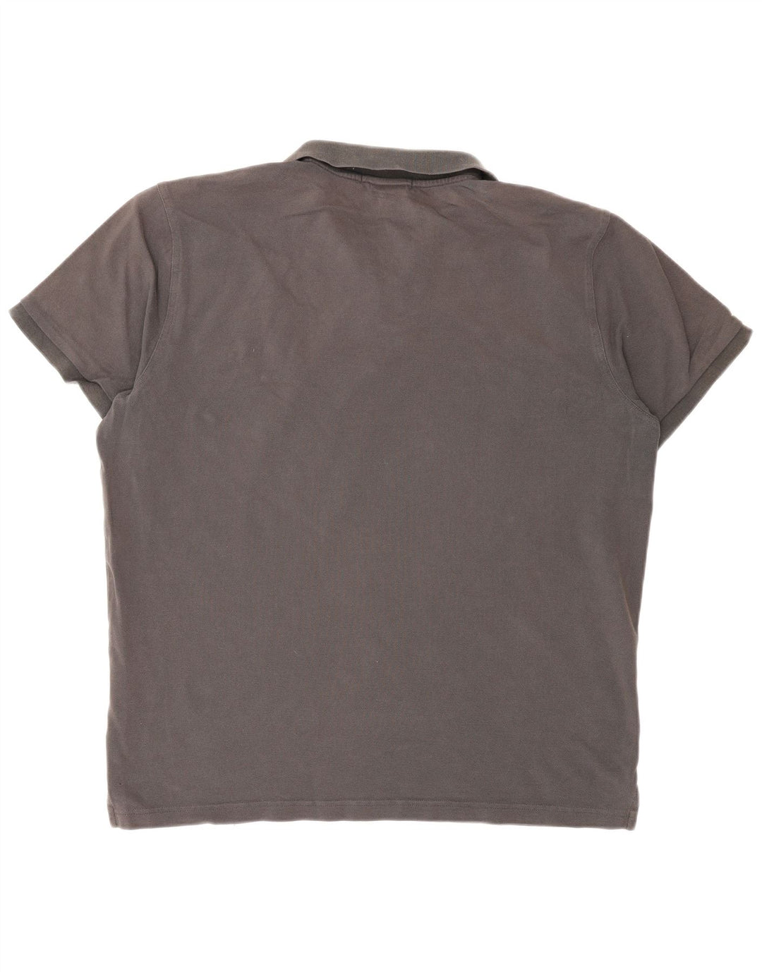 Polo Gant da uomo vestibilità regolare, taglia grande, in cotone grigio