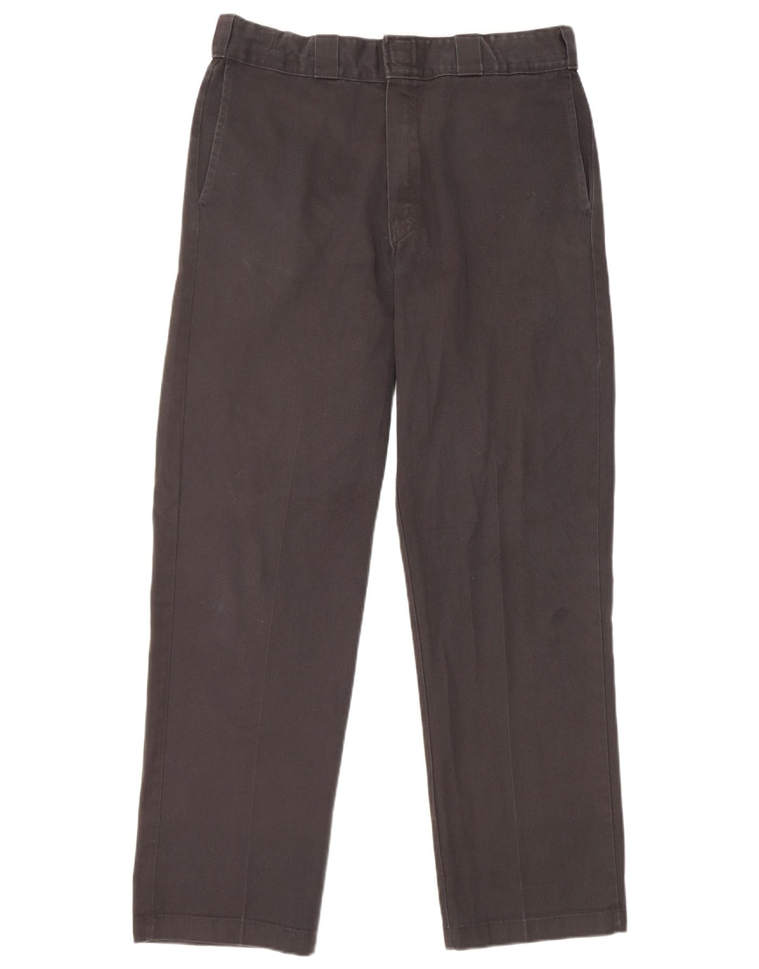 Pantaloni chino dritti da uomo Dickies W34 L32 poliestere nero