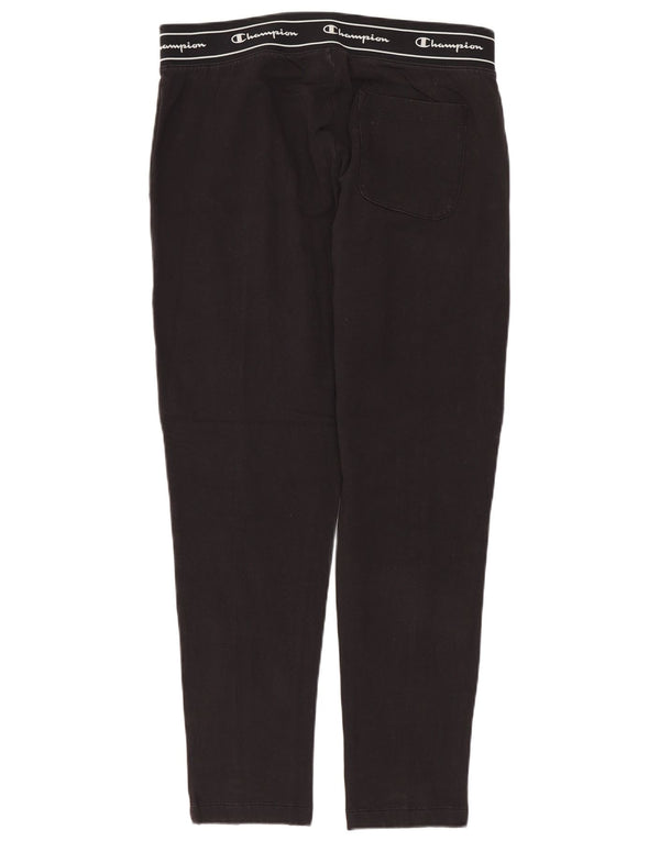 Pantaloni da tuta con grafica da donna CHAMPION UK 14 Medium Nero