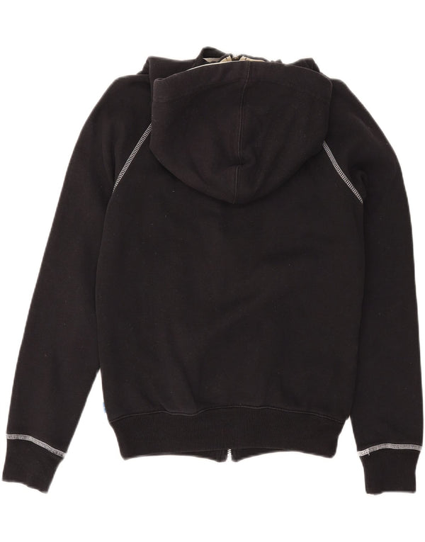 Felpa con cappuccio grafica da donna ADIDAS UK 10 piccola in cotone nero