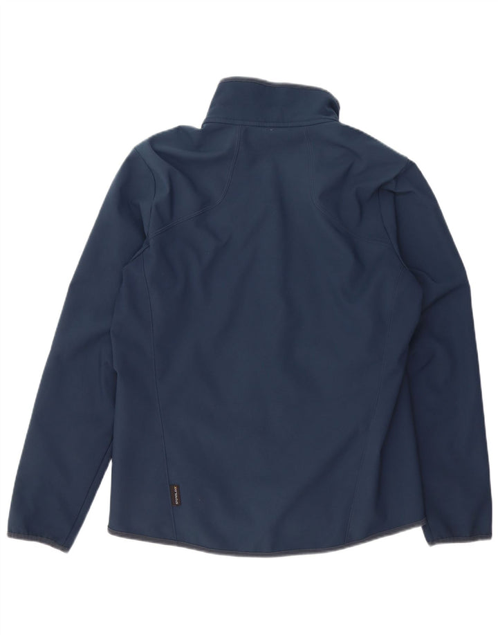 JACK WOLFSKIN Giacca da tuta da uomo UK 36/38 Piccola in poliestere blu navy