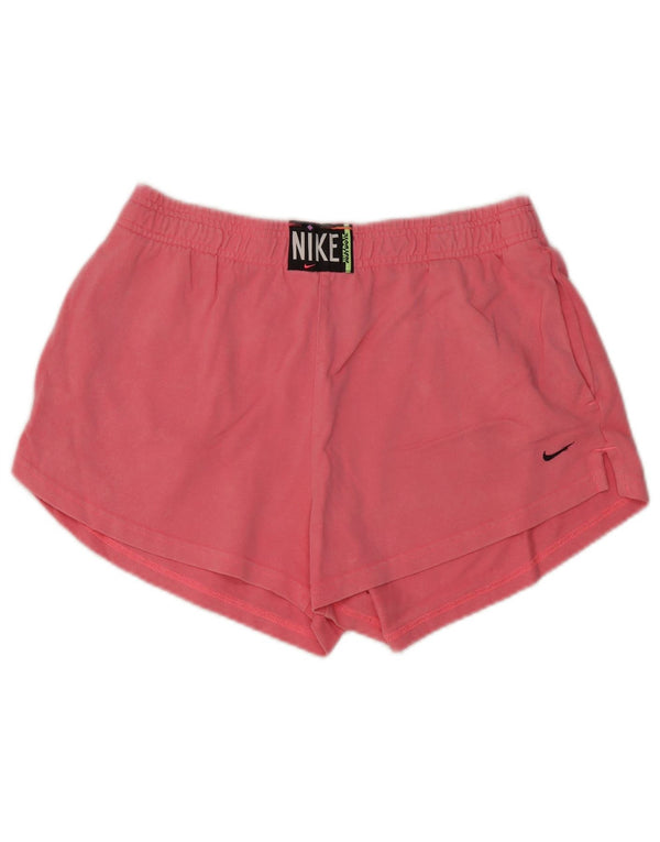 Pantaloncini sportivi da donna Nike UK 14 cotone rosa medio