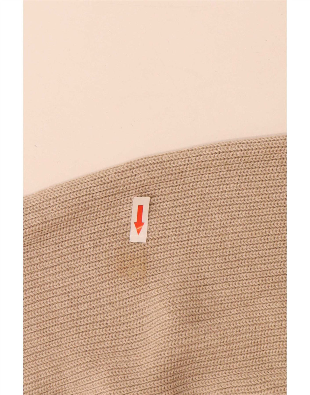 Marks & Spencer maglione da uomo con collo a polo blu Harbour grande beige