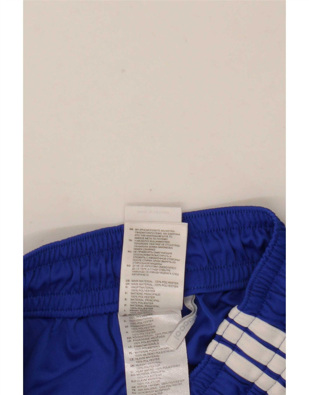 Pantaloncini sportivi Adidas Climacool Graphic da uomo piccoli in poliestere blu