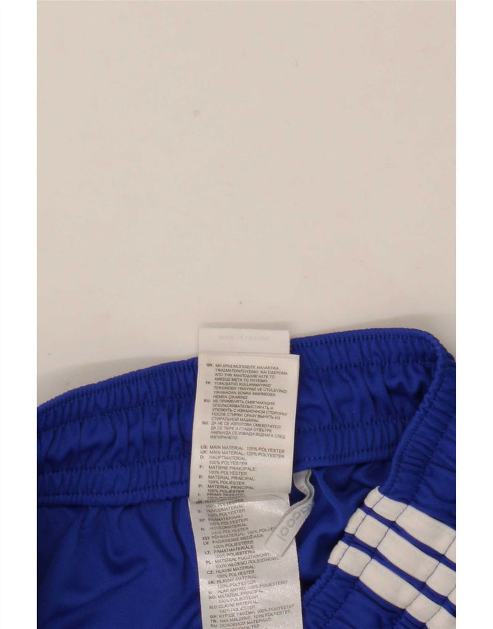 Pantaloncini sportivi Adidas Climacool Graphic da uomo piccoli in poliestere blu
