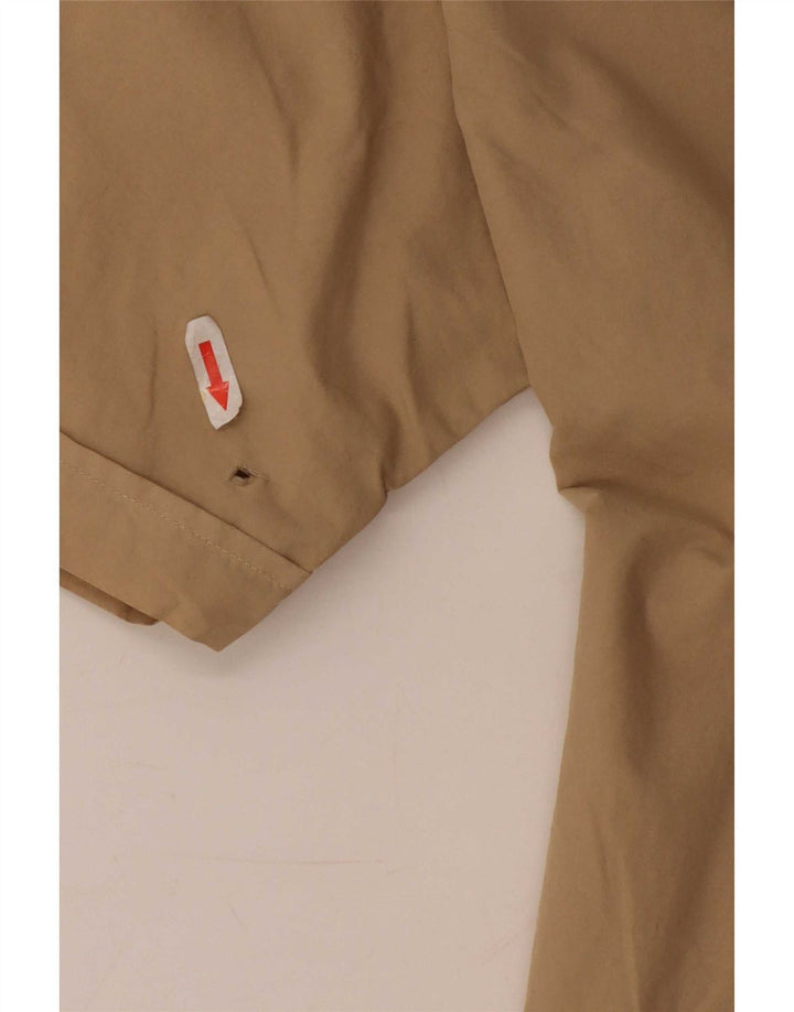 Camicia a maniche corte da uomo Nautica grande in cotone beige