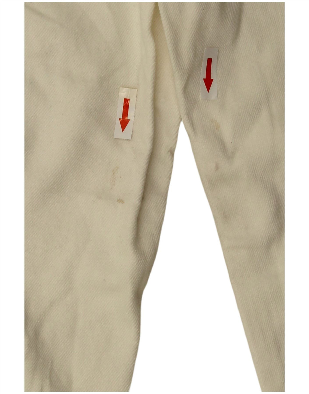 Jeans larghi a vita alta da donna Zara EU 40 medio W32 L27 bianco sporco