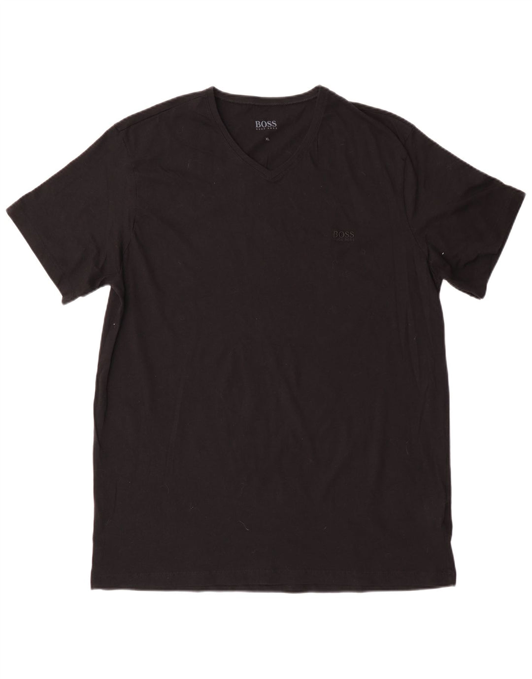 T-shirt da uomo HUGO BOSS XL nera in cotone