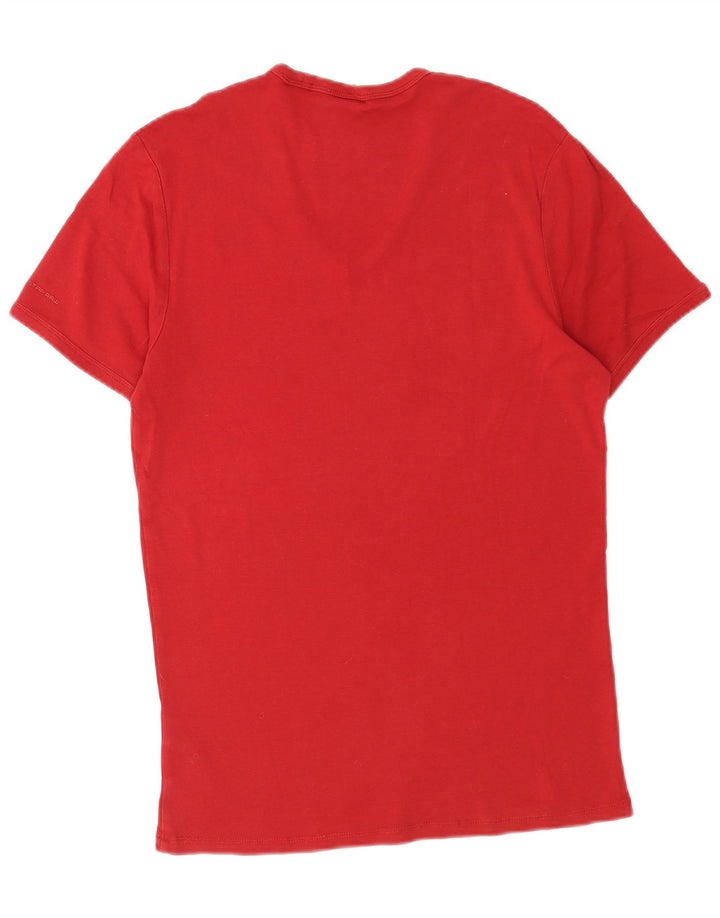 T-shirt da uomo G-Star Top grande in cotone rosso