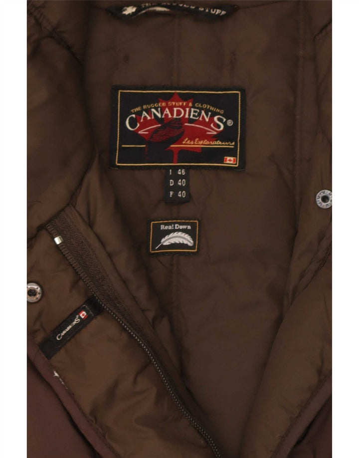 Cappotto imbottito da donna Canadiens IT 46 Large Marrone