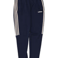 Pantaloni da tuta Adidas Climalite da uomo medi in poliestere blu navy