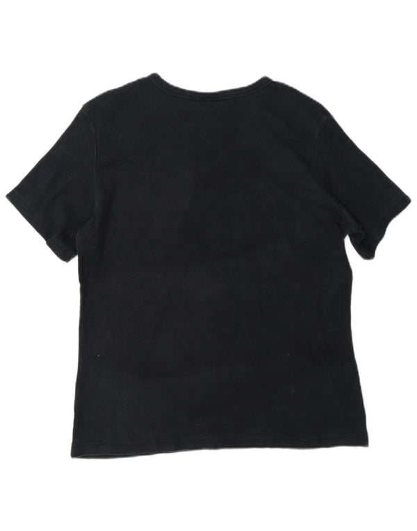 T-shirt da donna Carhartt Top UK 16 grande cotone blu navy