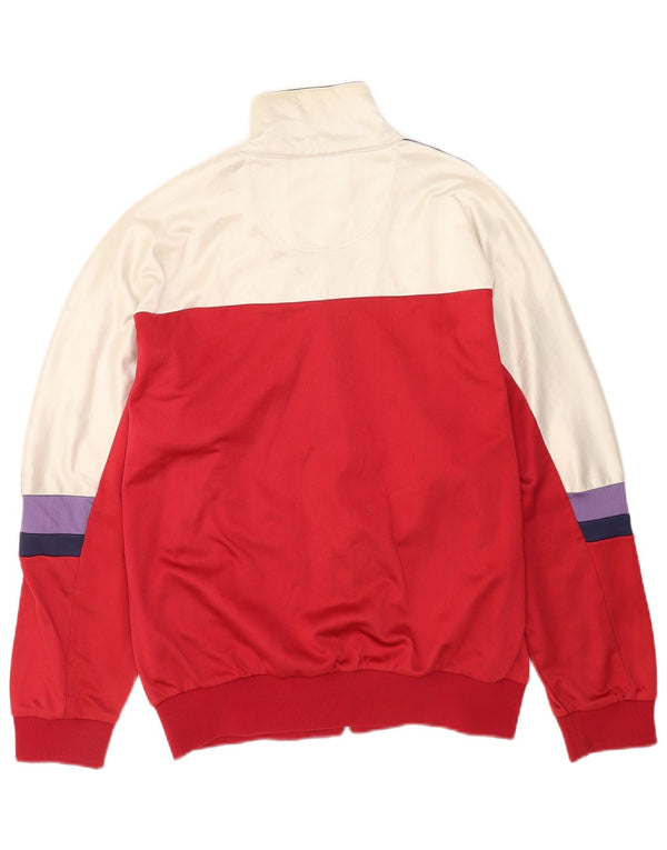 Giacca sportiva da uomo con grafica Asics IT 52 Large Red Colourblock