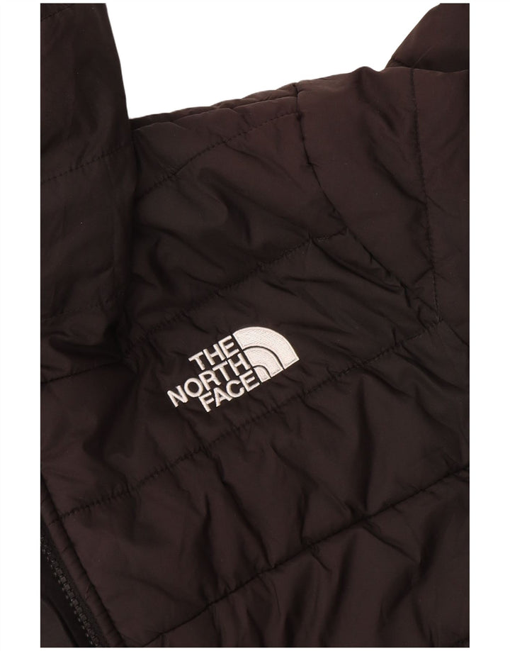Giacca imbottita con cappuccio THE NORTH FACE per ragazzi 11-12 anni nera