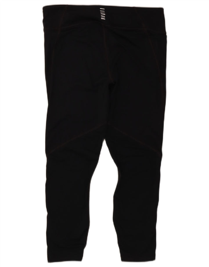 Leggings Capri a compressione da donna Under Armour UK 16 Large Poliestere nero