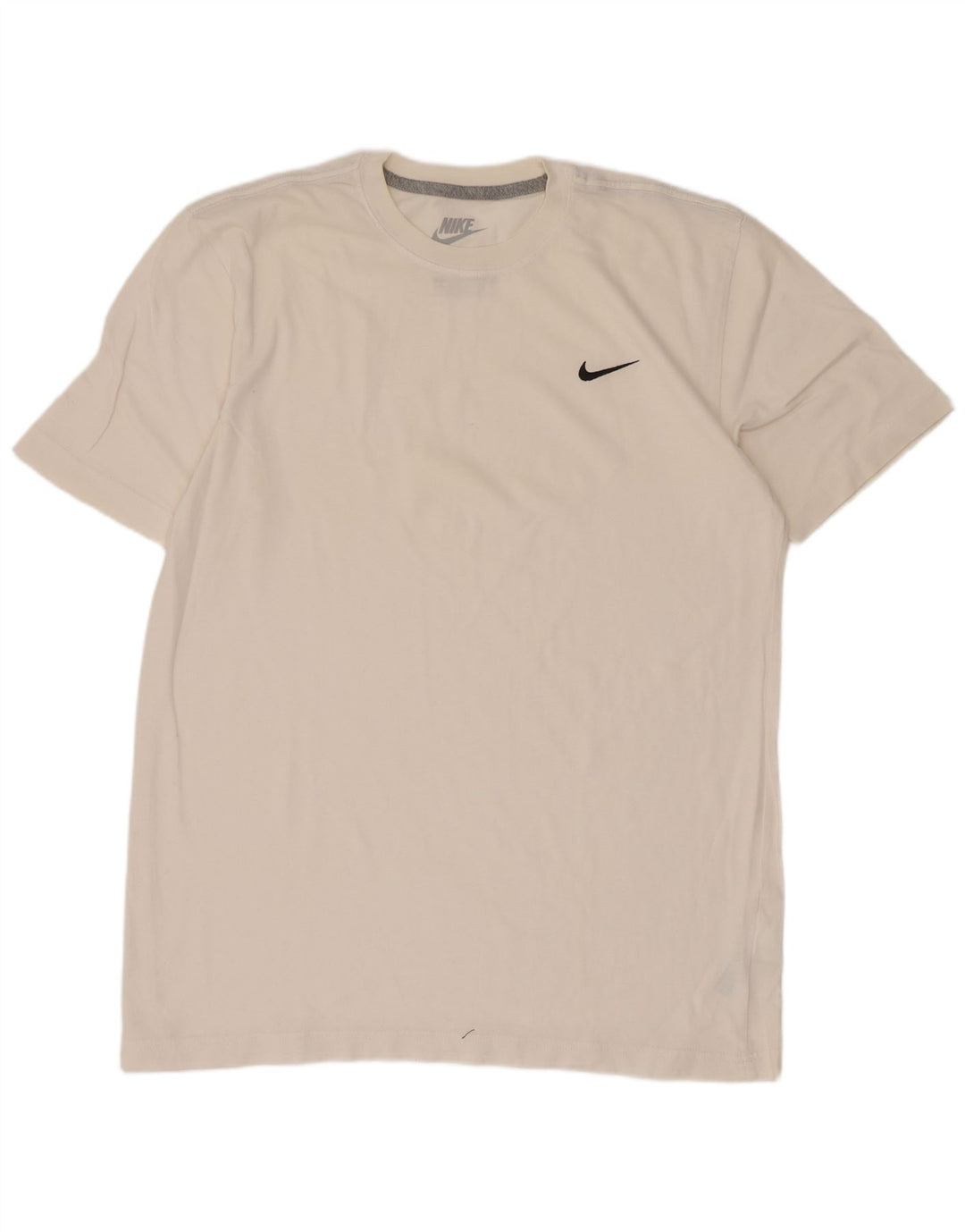 T-shirt da uomo Nike Regular Fit, taglia grande, in cotone bianco