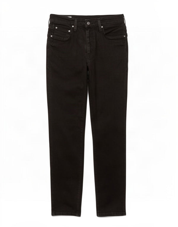 Jeans Levi's Uomo 512 Slim Tapered W29 L32 Cotone Nero