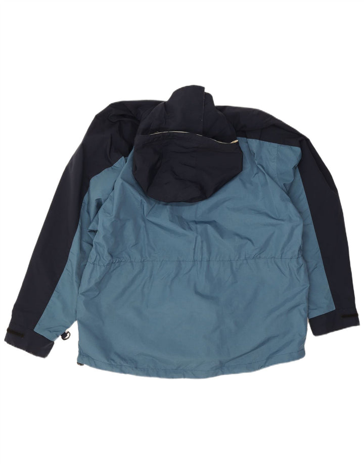 Giacca multiuso con cappuccio da uomo Nautica UK 38 Poliestere color block blu medio