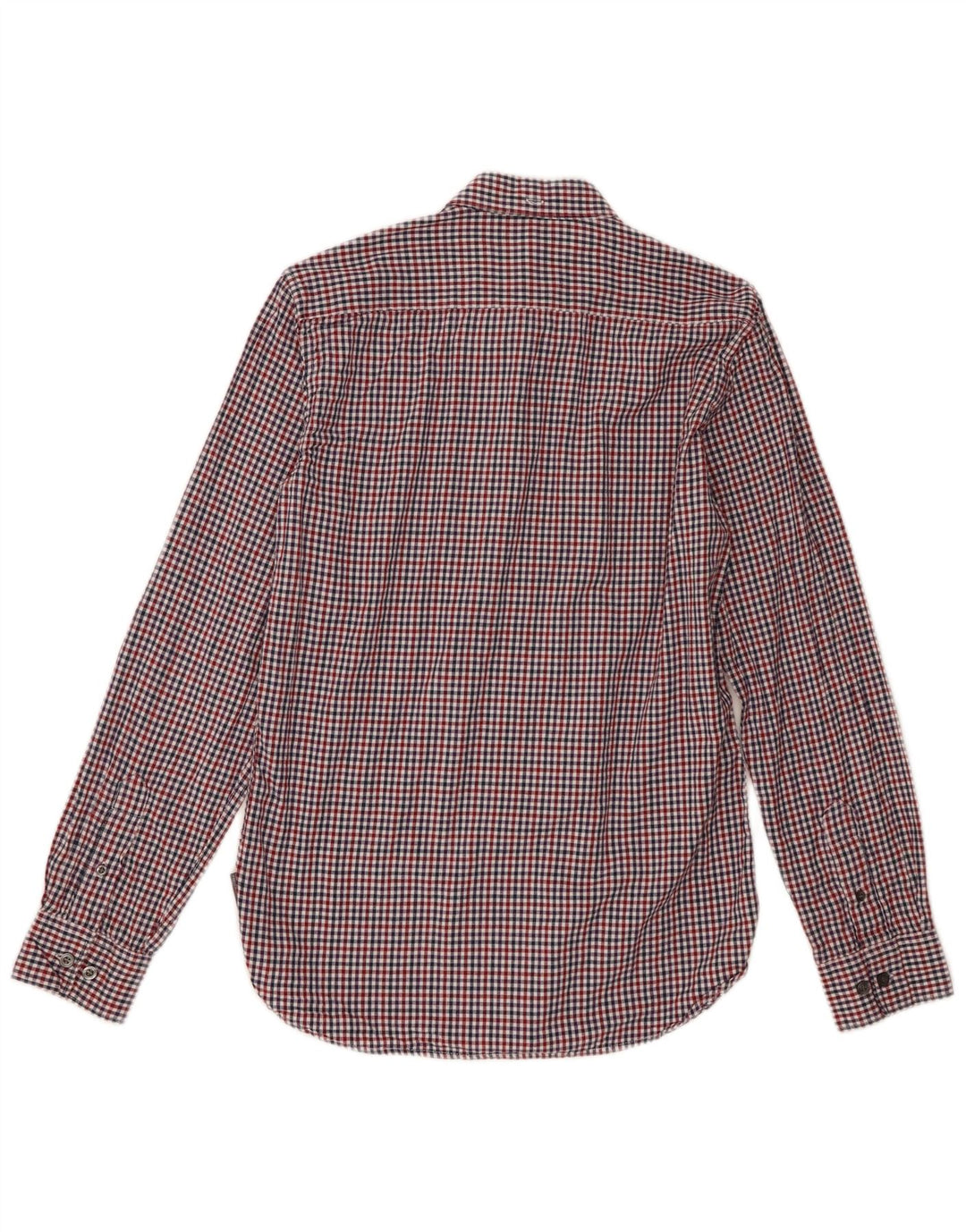 Camicia da uomo French Connection piccola in cotone a quadretti multicolore