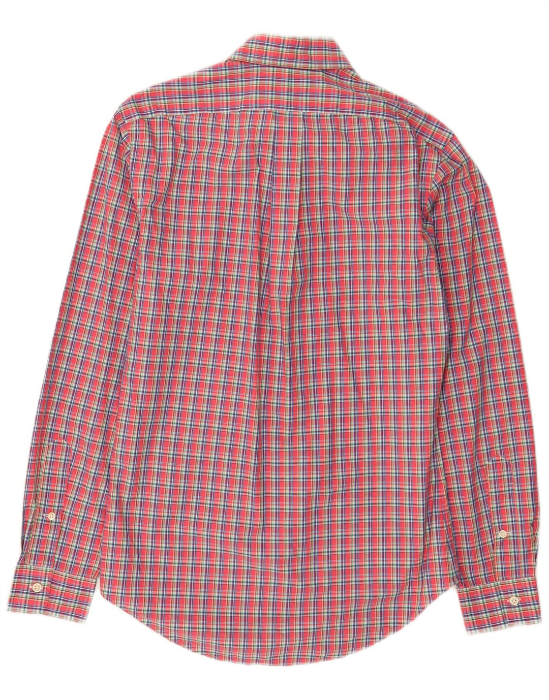 Camicia slim fit da uomo Ralph Lauren in cotone a quadri rossi piccoli