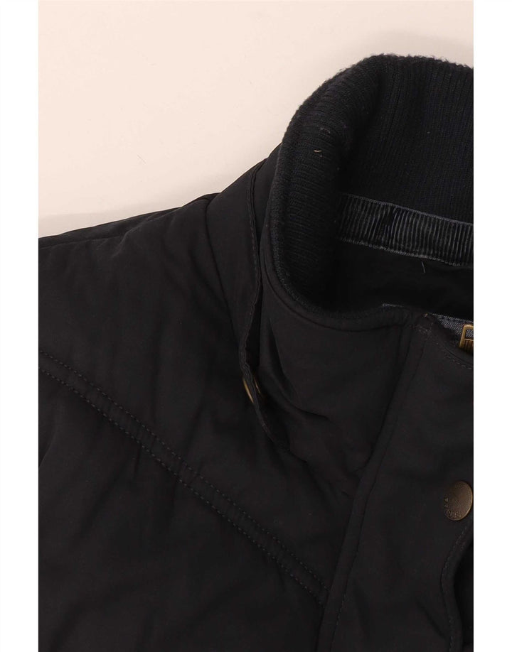 Gilet imbottito da donna Fat Face UK 12 medio blu navy poliestere