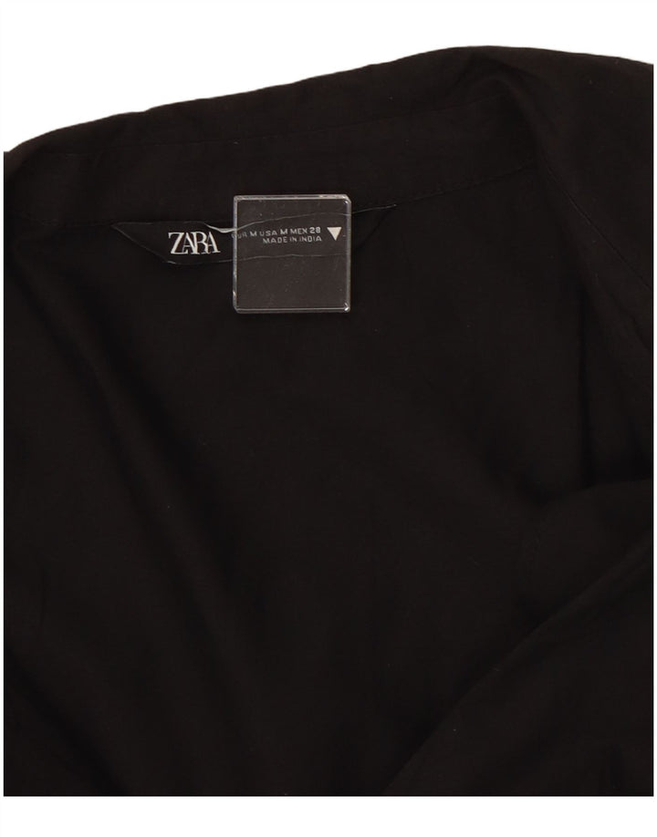 Abito camicia da donna Zara UK 14 medio nero
