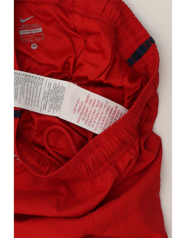 Pantaloncini sportivi NIKE da ragazzo Barcelona 10-11 anni in poliestere a righe rosse medie