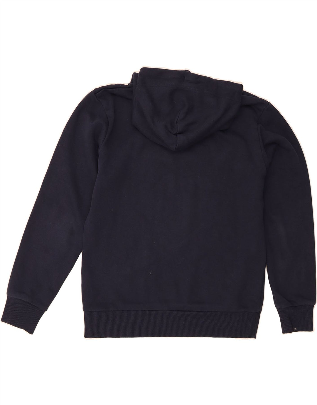 GANT Mens Graphic Hoodie Jumper Medium Navy Blue Cotton Vintage Gant and Second-Hand Gant from Messina Hembry 