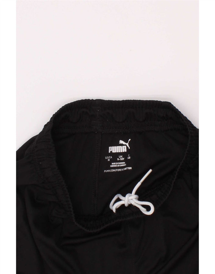 Pantaloncini sportivi Puma da bambino 9-10 anni neri