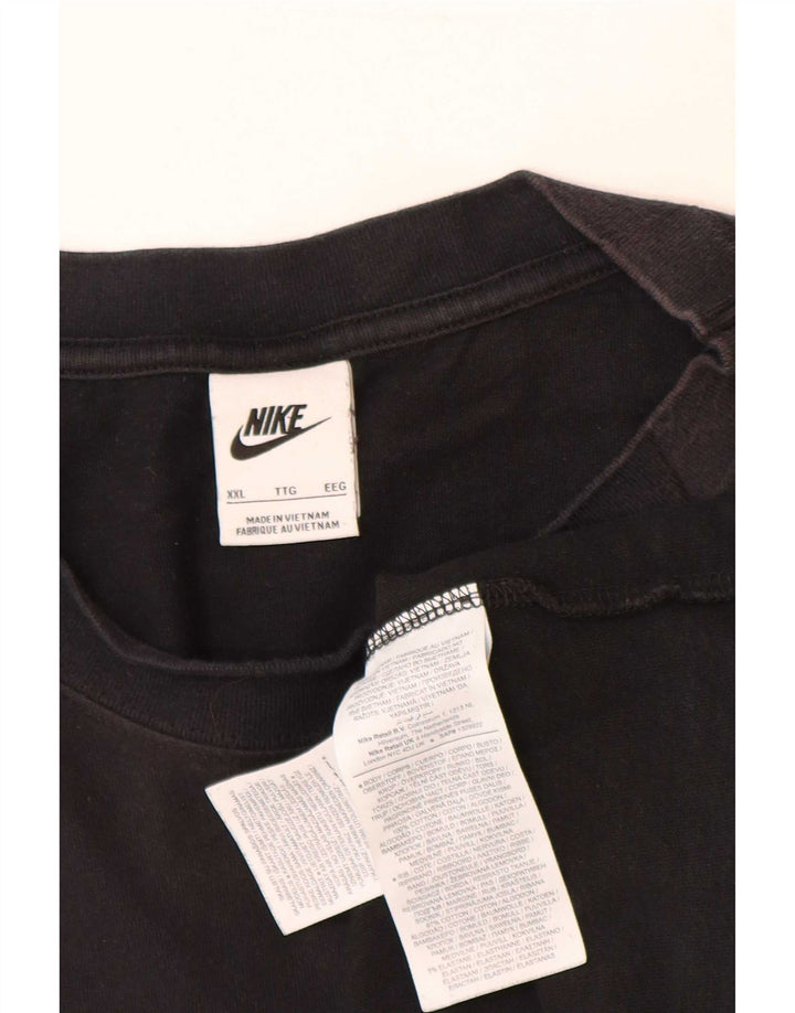 T-shirt da uomo Nike Top 2XL in cotone nero
