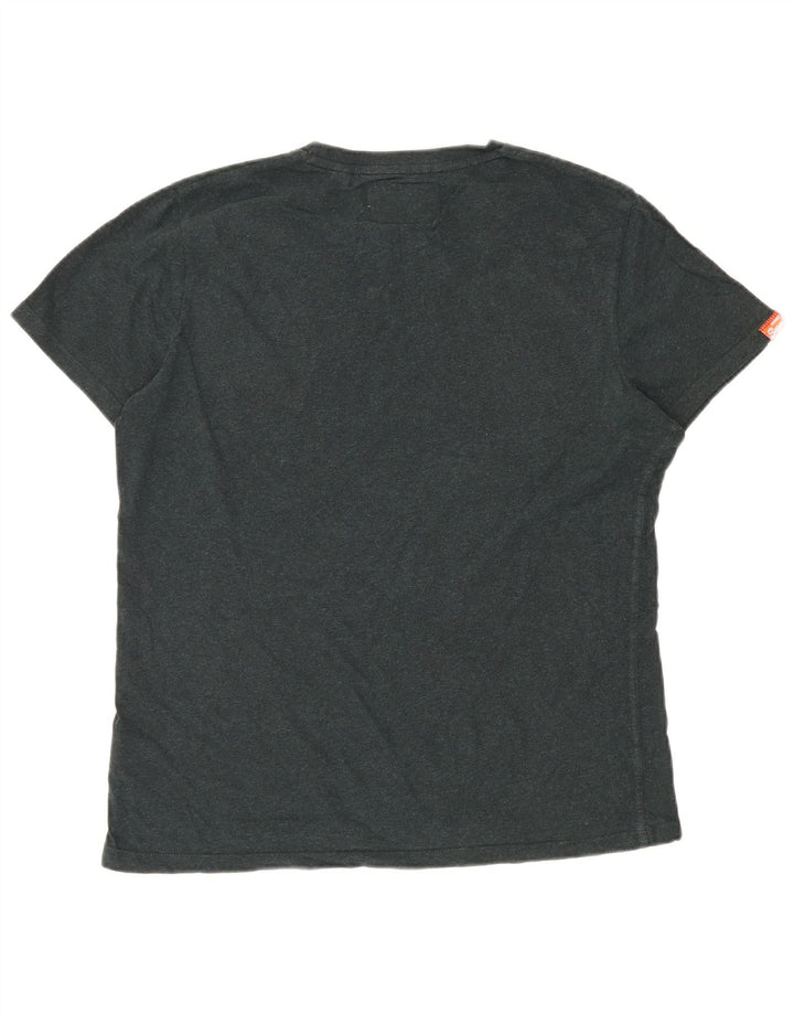 T-shirt da uomo SUPERDRY Top 2XL cotone verde