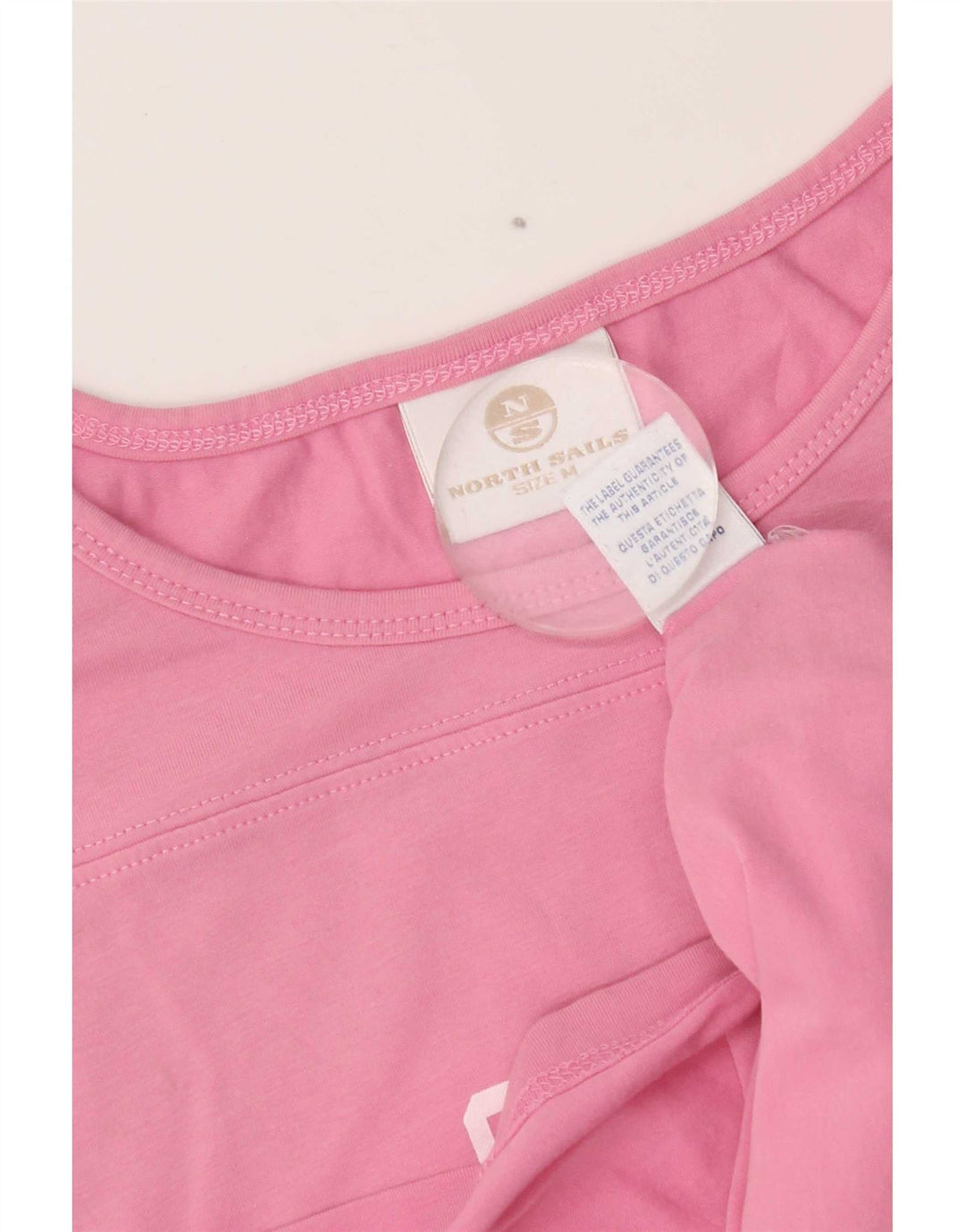 Canotta grafica corta da donna North Sails UK 12 Rosa medio