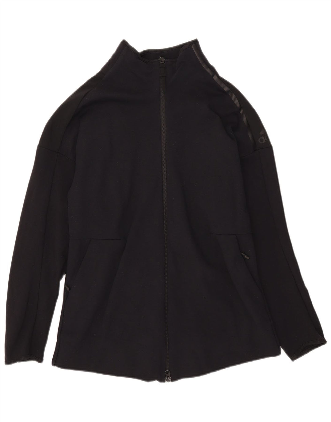Giacca da tuta da donna Adidas UK 14 media nera