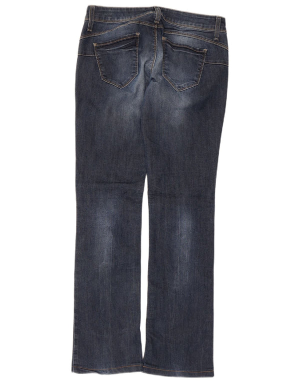 Jeans Bootcut da donna Benetton W28 L30 Blu