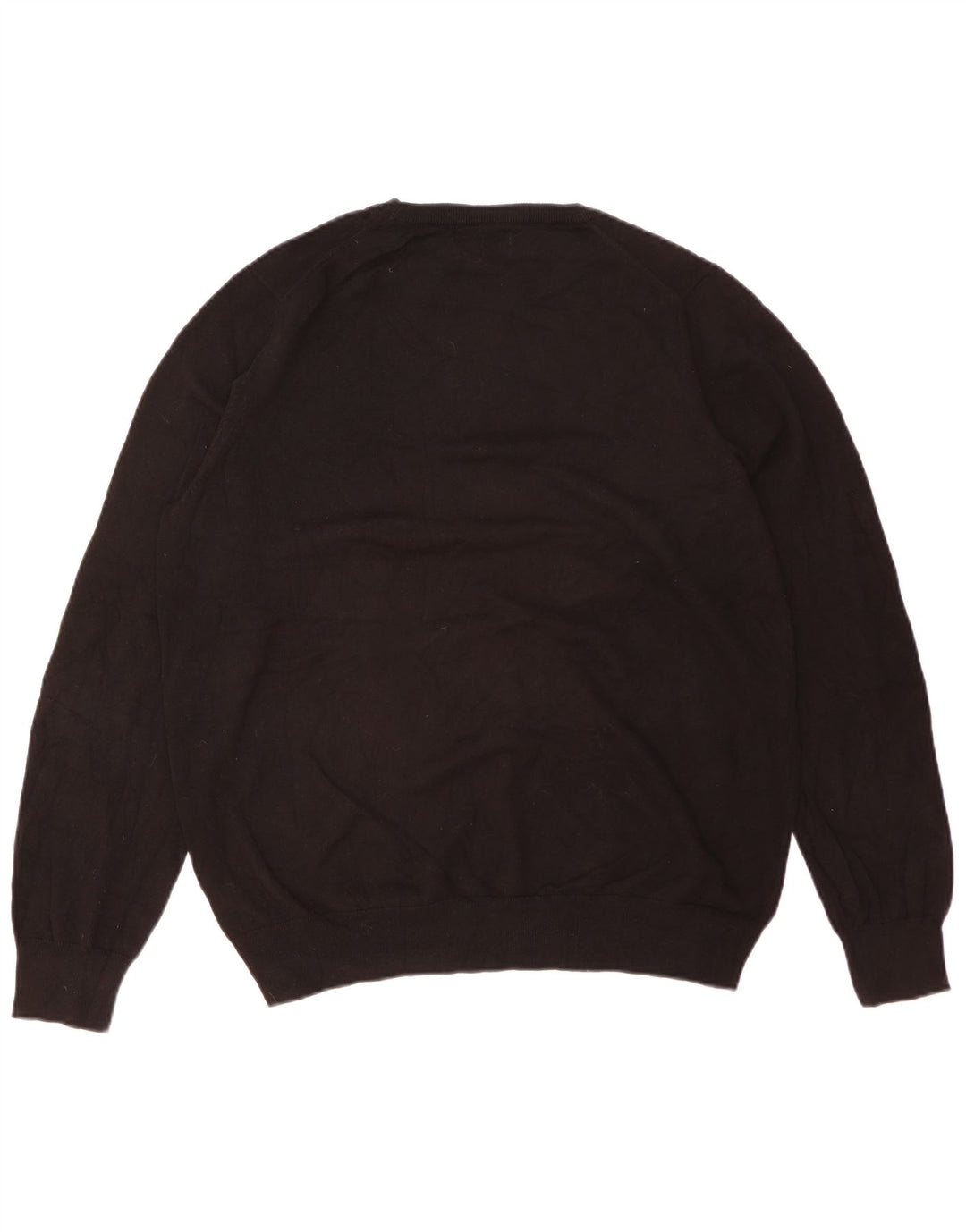 Maglione maglione girocollo da uomo Marks & Spencer XL cotone nero