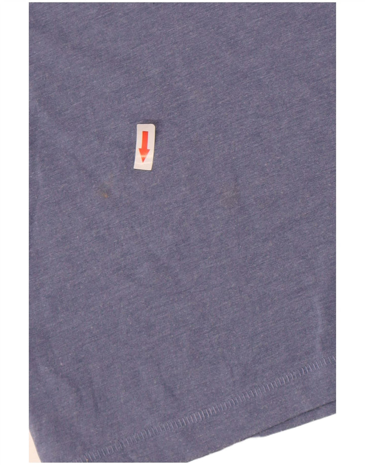 Polo da uomo French Connection piccola in cotone blu