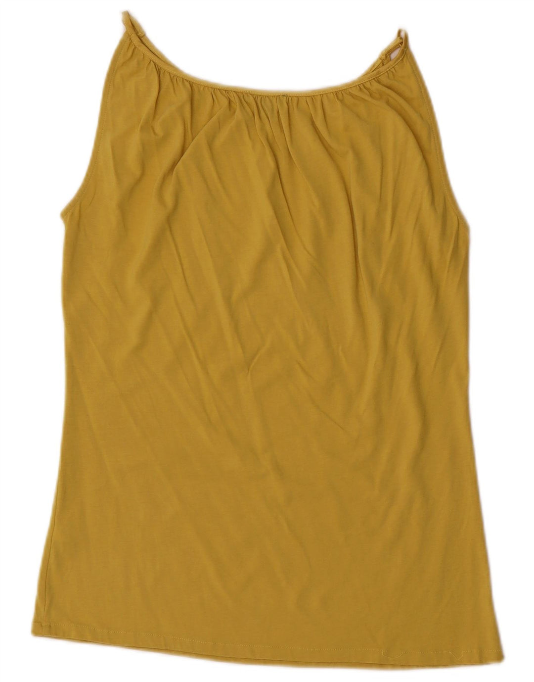 Canottiera da donna Massimo Dutti UK 14 Lyocell giallo medio