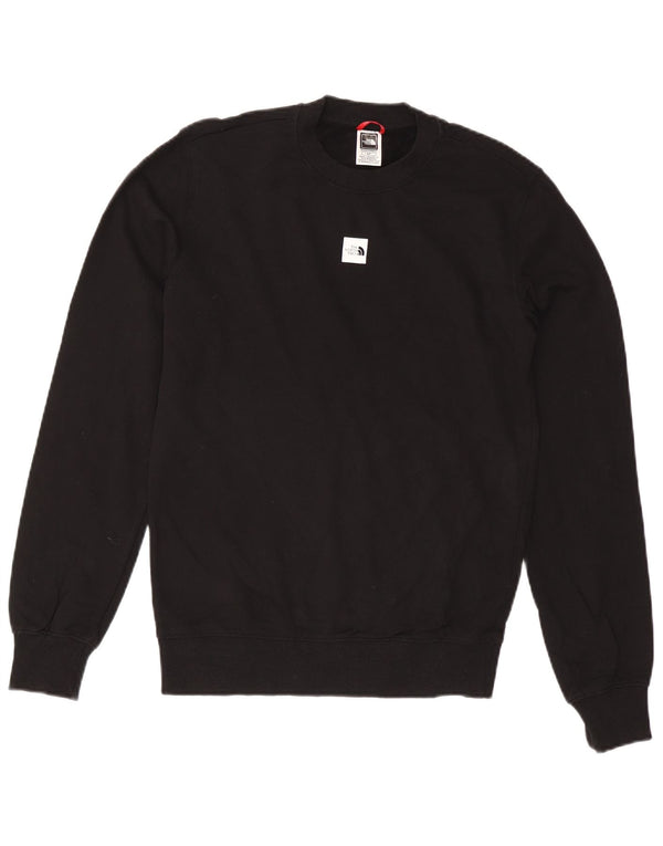 THE NORTH FACE Felpa da uomo Maglione piccolo cotone nero