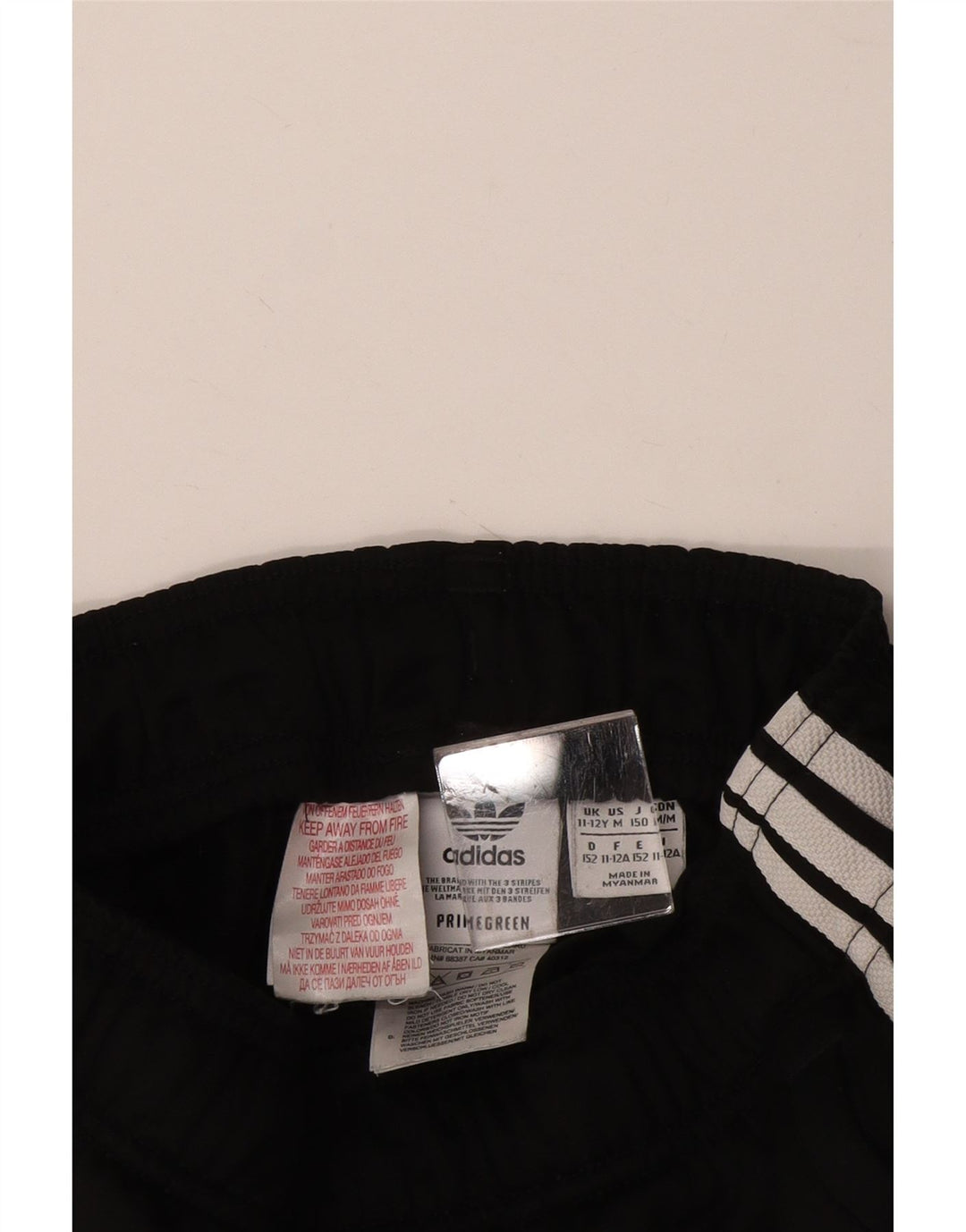 Pantaloni della tuta da ragazza ADIDAS Joggers 11-12 anni Poliestere nero