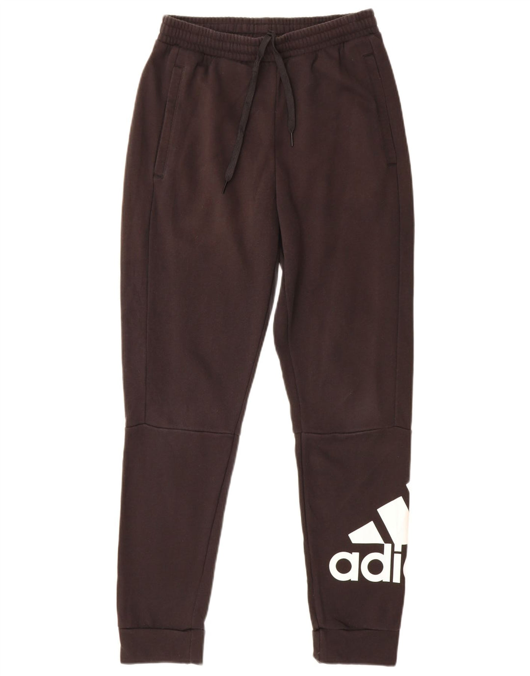 Pantaloni da tuta con grafica ADIDAS da uomo Joggers piccoli in cotone nero
