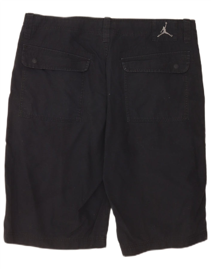 Bermuda da uomo Jordan XL W34 in cotone nero