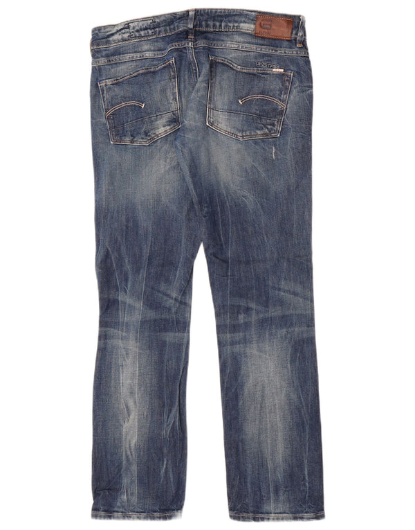 Jeans dritti da donna G-Star W30 L30 cotone blu