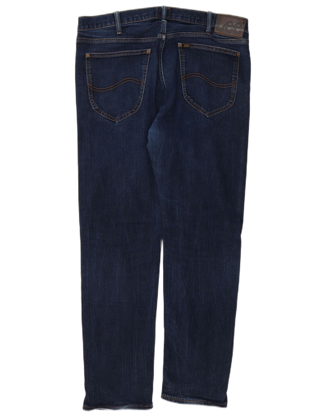Jeans dritti da uomo LEE Daren Zip Fly W36 L32 in cotone blu